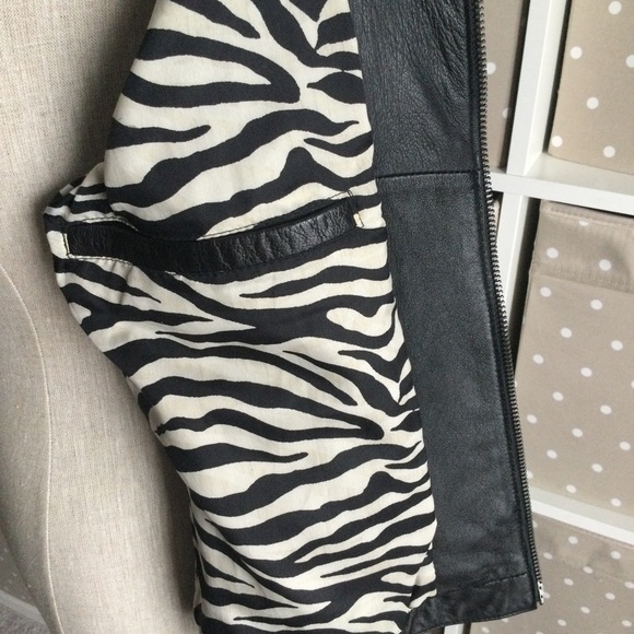 ISAAC MIZRAHI 100% genuine leather women jacket size S - Picture 7 of 9